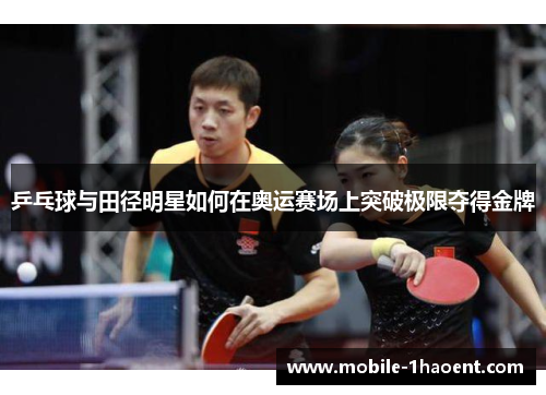 乒乓球与田径明星如何在奥运赛场上突破极限夺得金牌