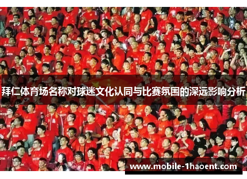 拜仁体育场名称对球迷文化认同与比赛氛围的深远影响分析 拜仁体育场名称对球迷文化认同与比赛氛围的深远影响分析